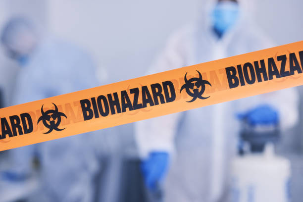 Professional Biohazard technician working in Alpine, TX